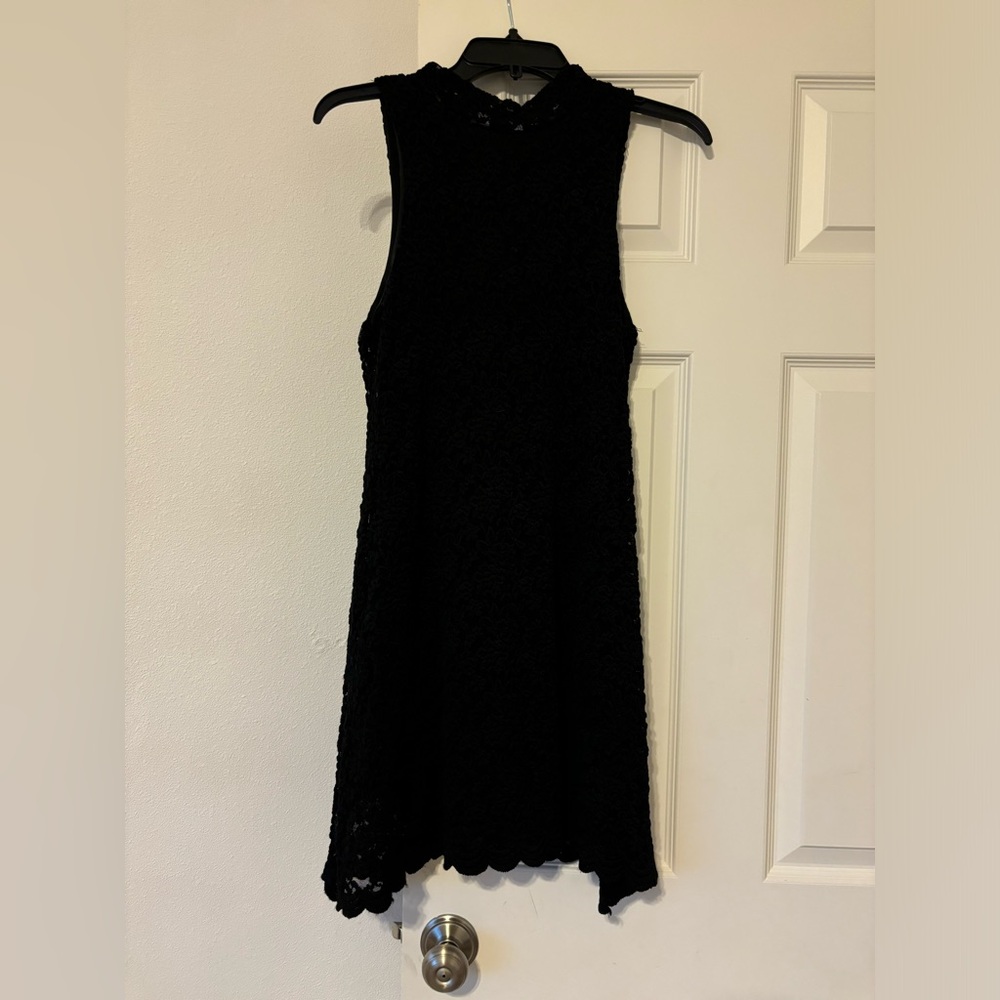 Black lace LBD
